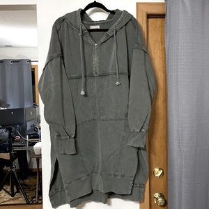 Free People Spur of the Moment Hoodie Sweatshirt - Size Medium (M)